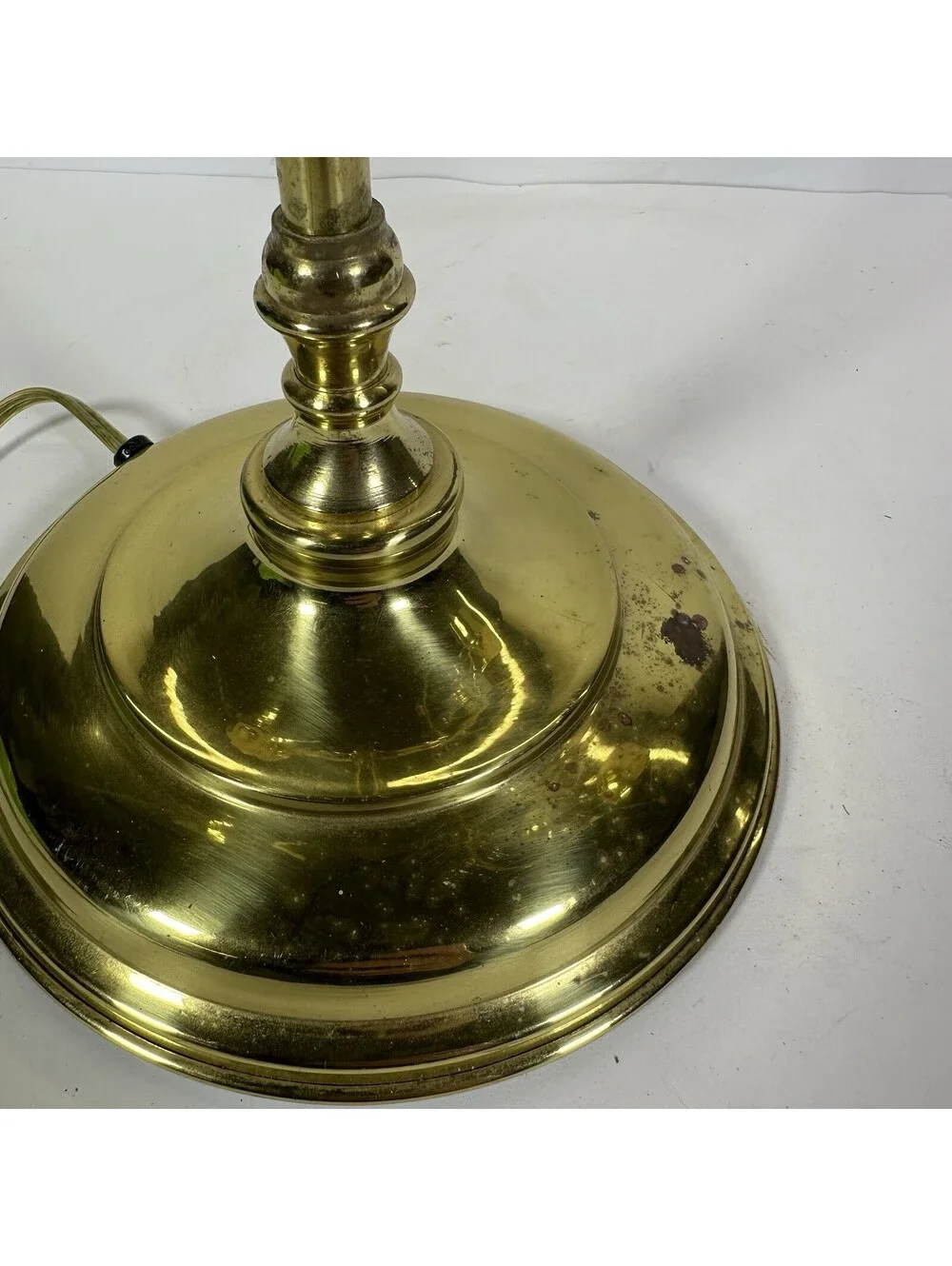 Tseng Mei Enter Co Vintage Brass Student Lamp TM-801C Adjustable Double Arm